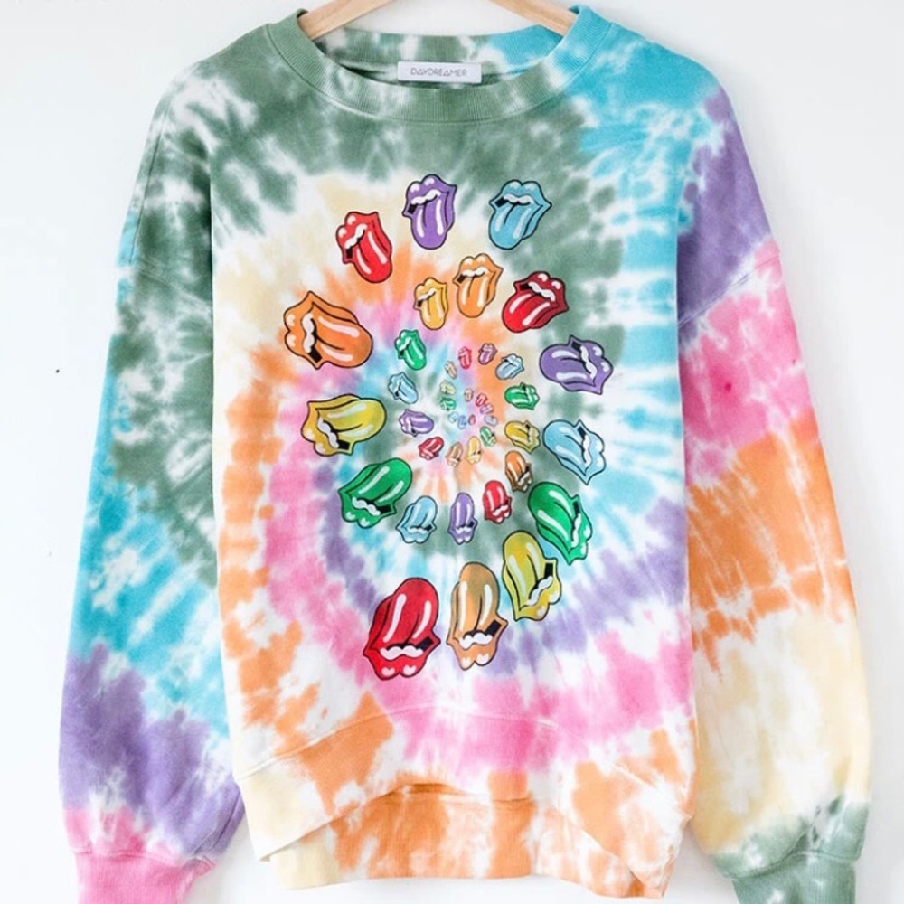 Daydreamer Rolling Stones crew sweatshirt